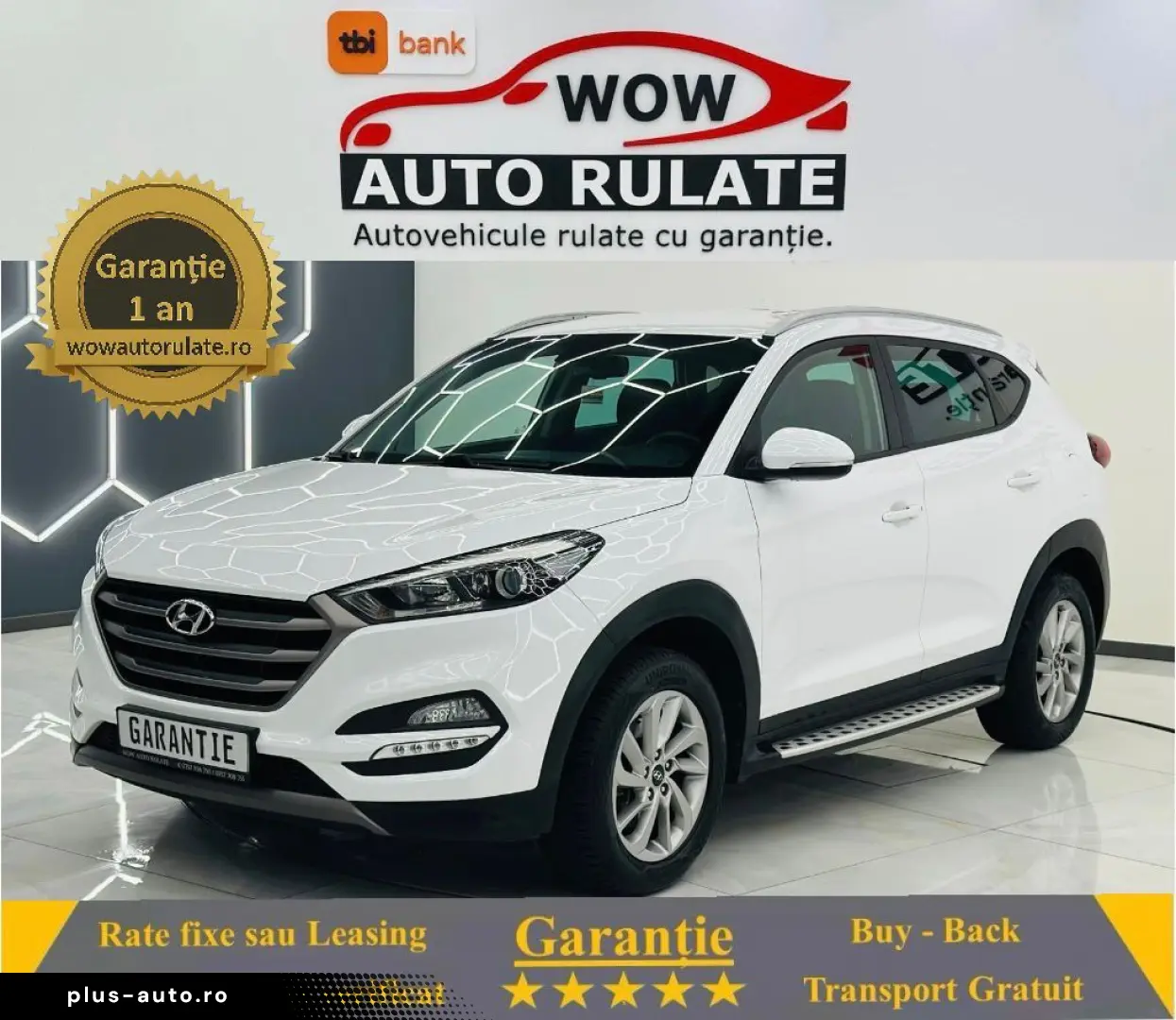 HYUNDAI TUCSON 2016 1.6i E6 Garantie 12 Luni Rate Avans 0 Do