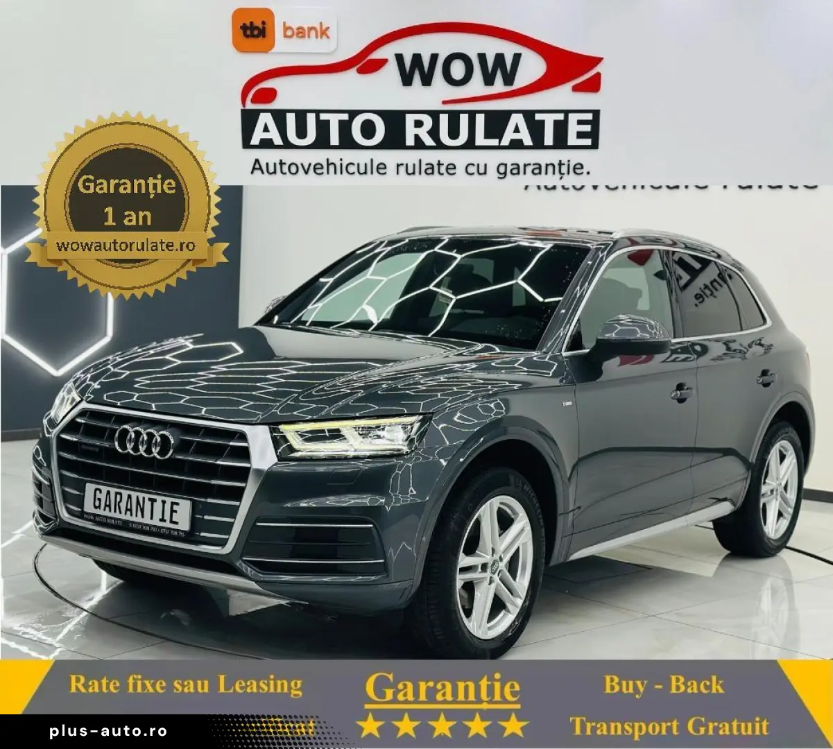 AUDI Q5 2018 2.0D E6 4X4 Garantie 12 Luni Rate Avans 0 Doar