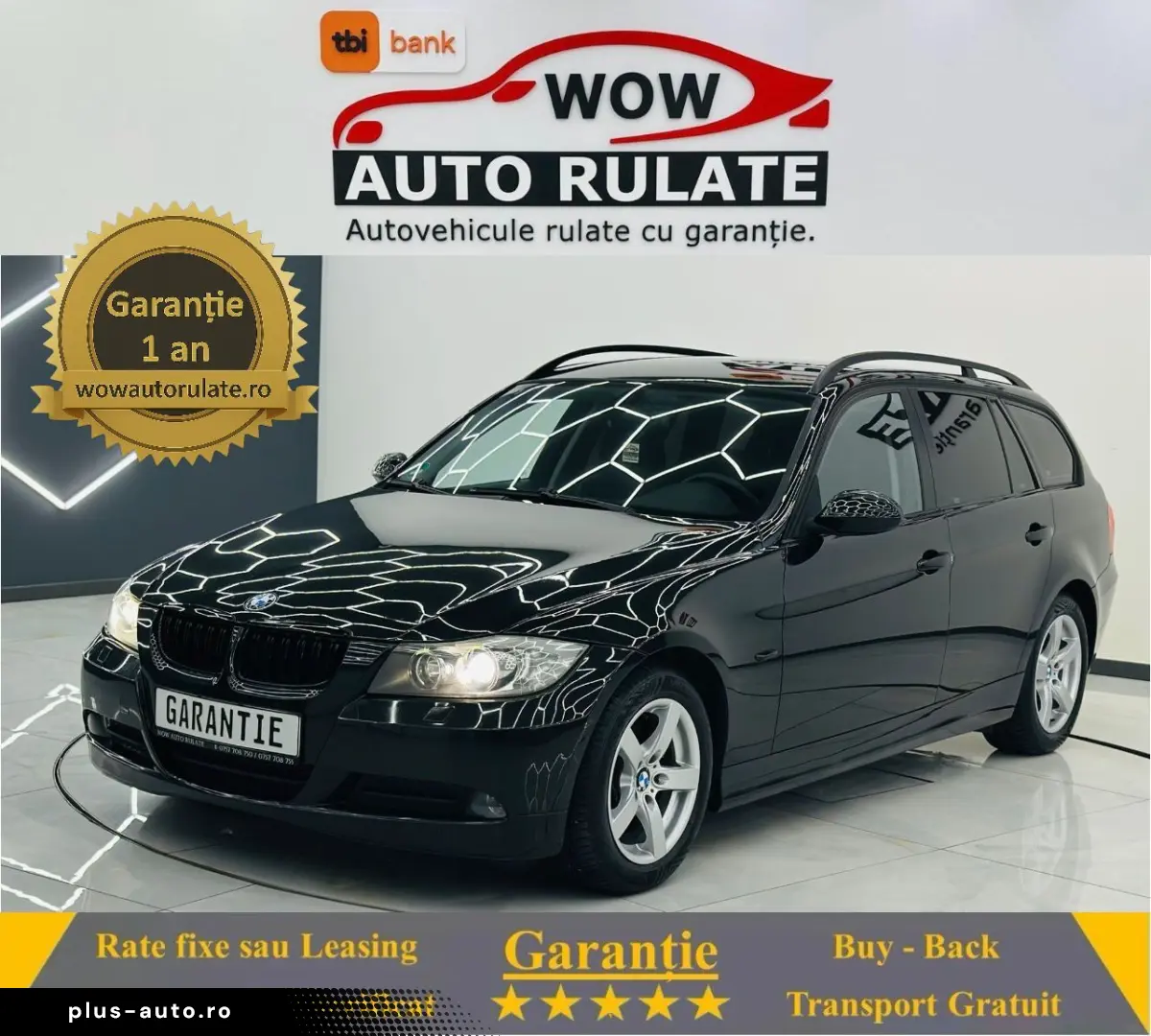 BMW Seria-3 2008 2.0D E4 Garantie 12 Luni Rate Avans 0 Doar