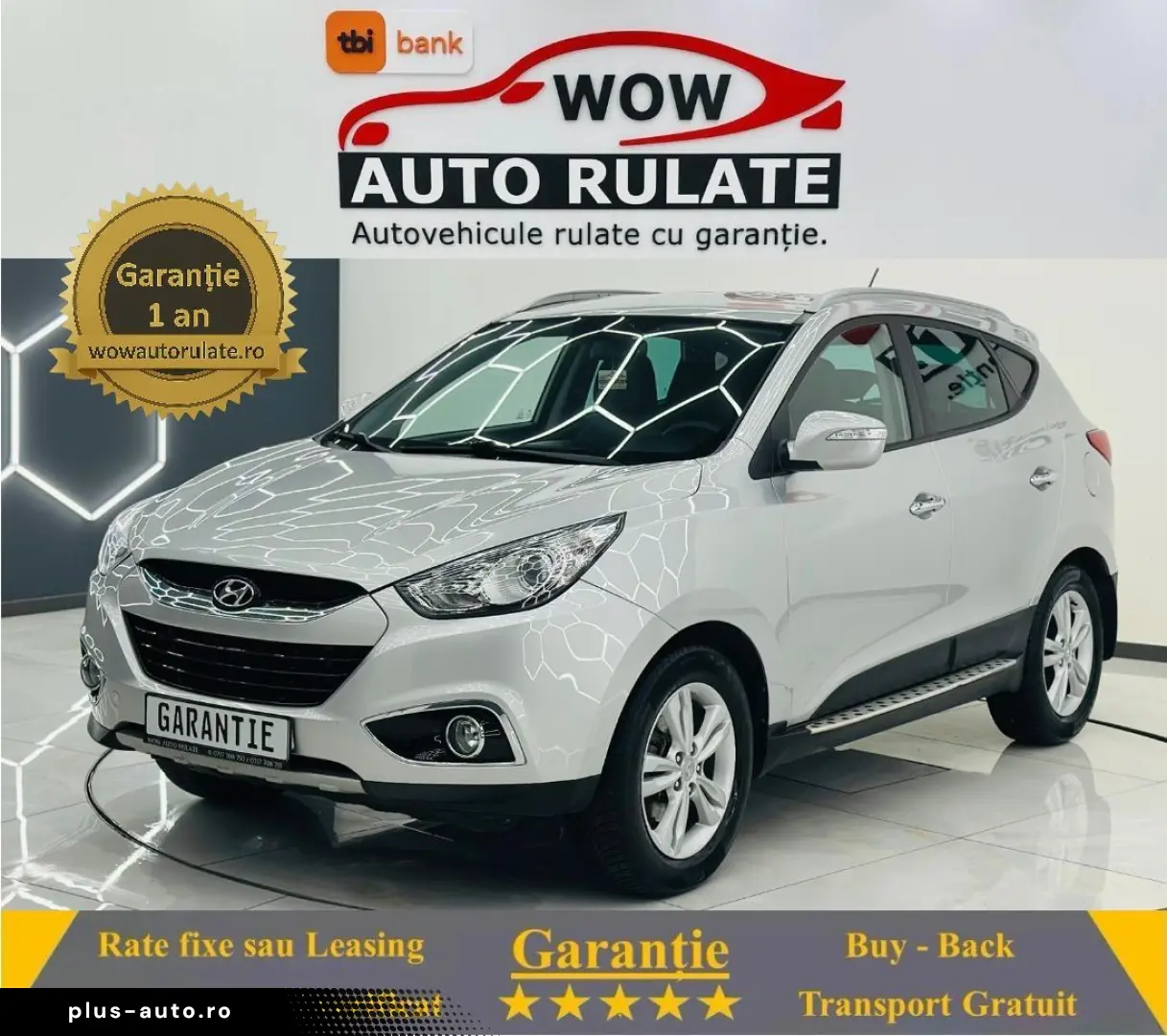 HYUNDAI IX35 2011 1.7D E5 Garantie 12  Luni Rate Avans 0 Doa
