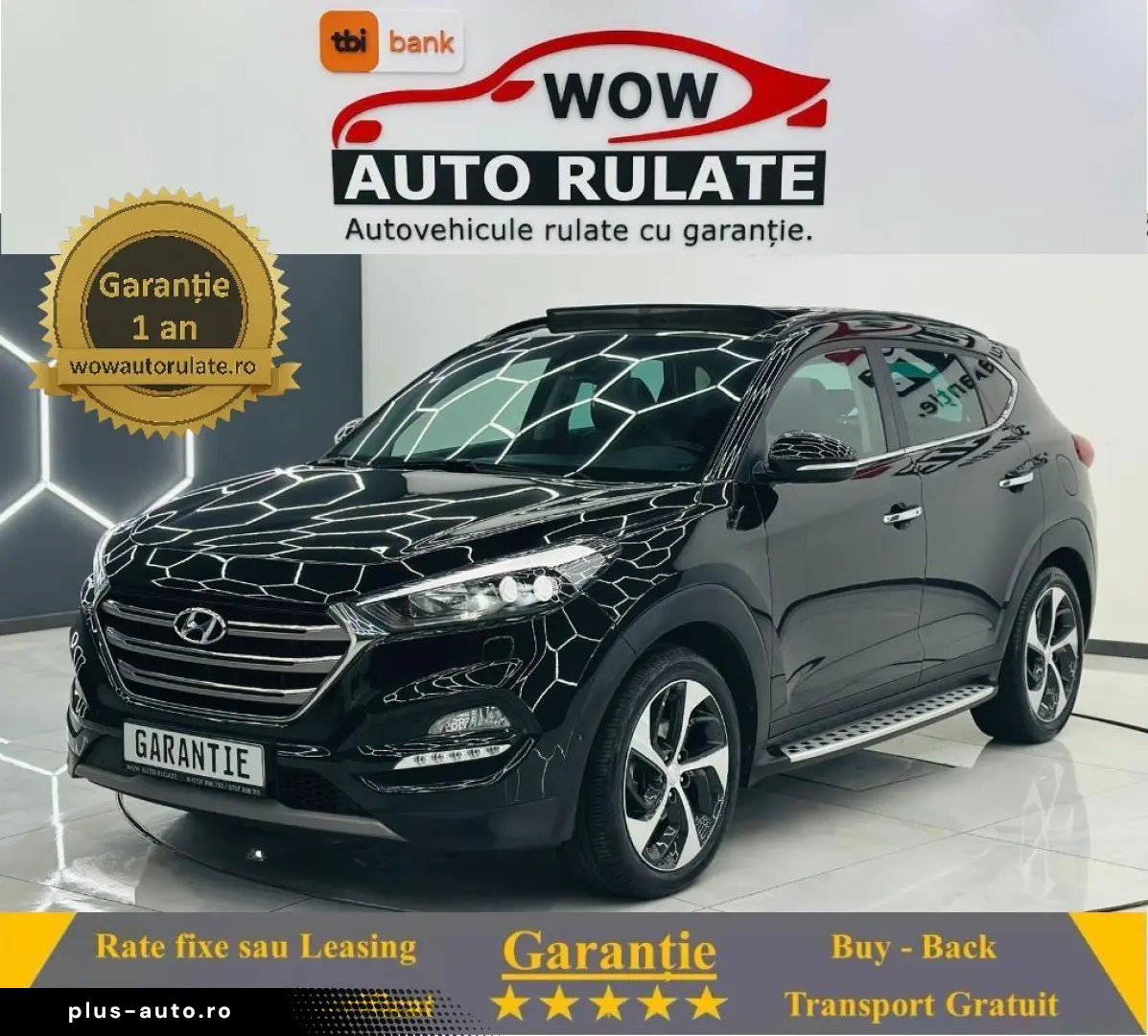 HYUNDAI TUCSON 2017 1.7D E6 Garantie 12 Luni Rate Avans 0 Do