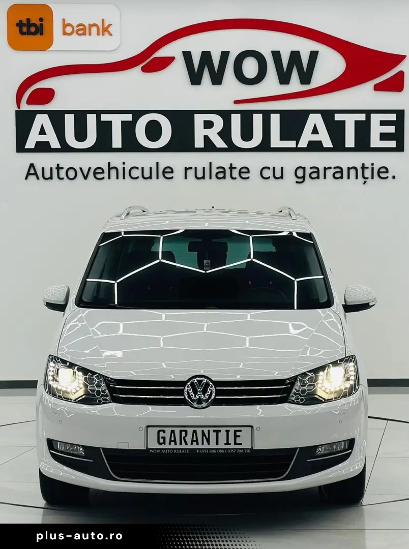 VOLKSWAGEN SHARAN 2011 2.0D E5 7 Locuri Garantie 12 Luni Rat