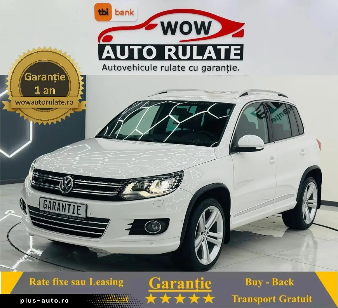 VOLKSWAGEN TIGUAN 2013 2.0D E5 4x4 Garantie 12 Luni Rate Ava
