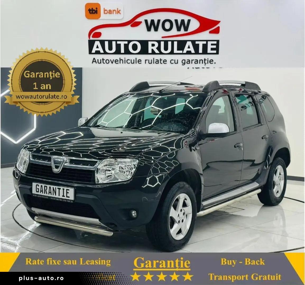 DACIA DUSTER 2012 1.5D E5 Garantie 12 Luni Rate Avans 0 Doar