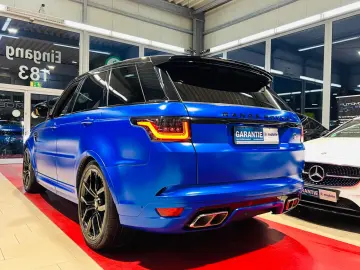 LAND ROVER Range Rover Sport SVR CARBON BLAU-MATT PANORAMA