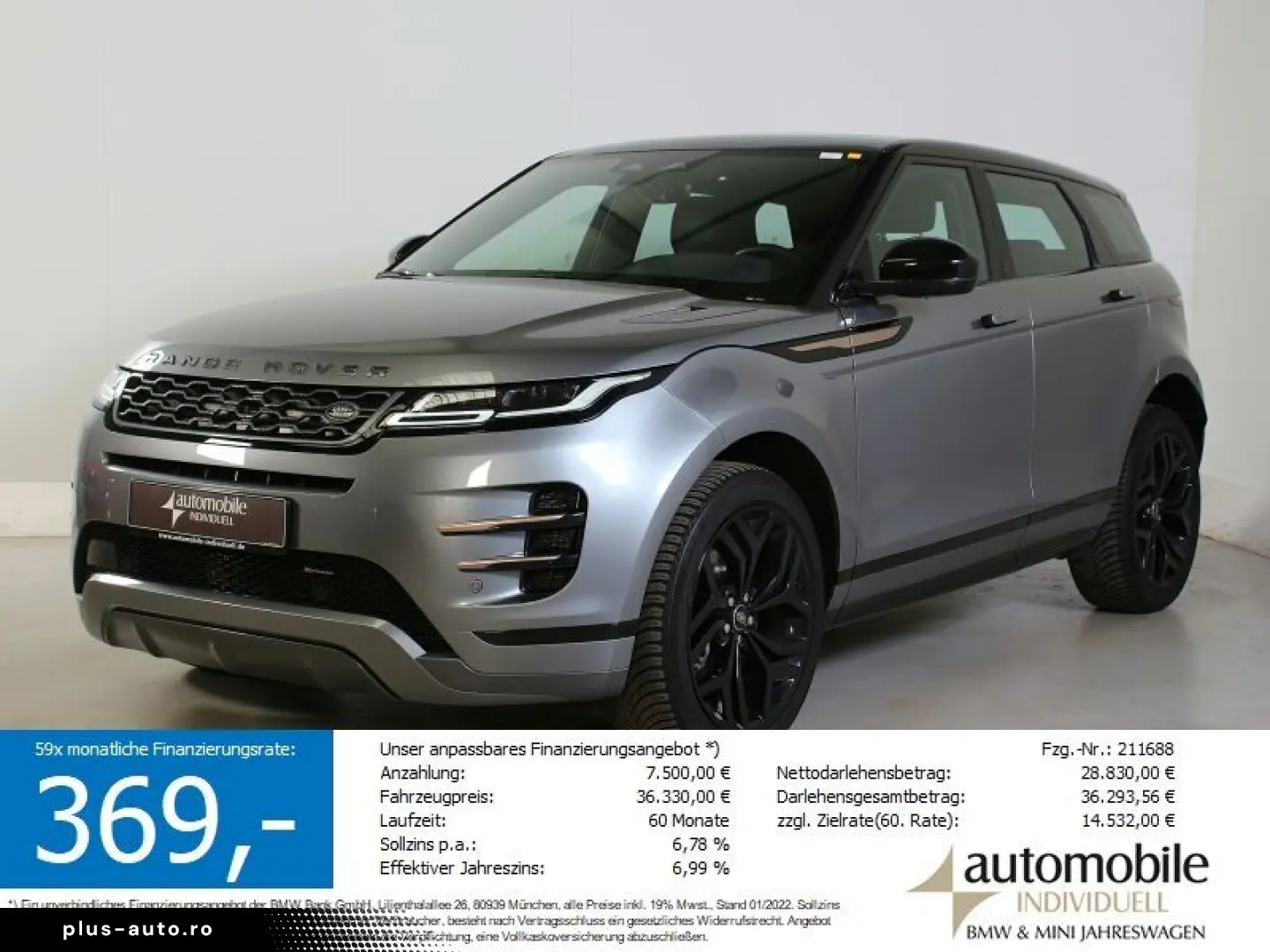 LAND ROVER Range Rover Evoque 2.0 R-Dynamic SE D200