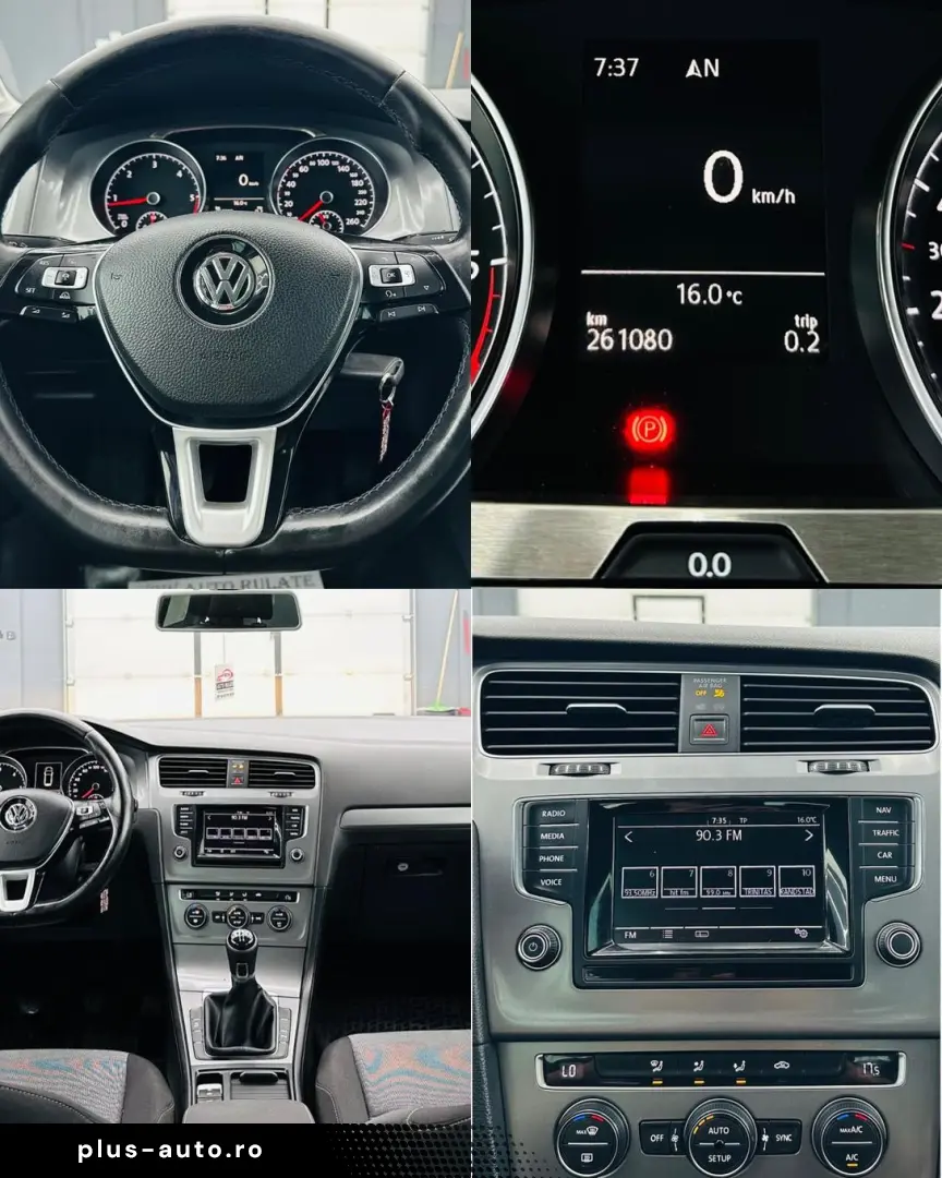 VOLKSWAGEN GOLF 2014 1.6D E5 Garantie 12 Luni Rate Avans 0 D