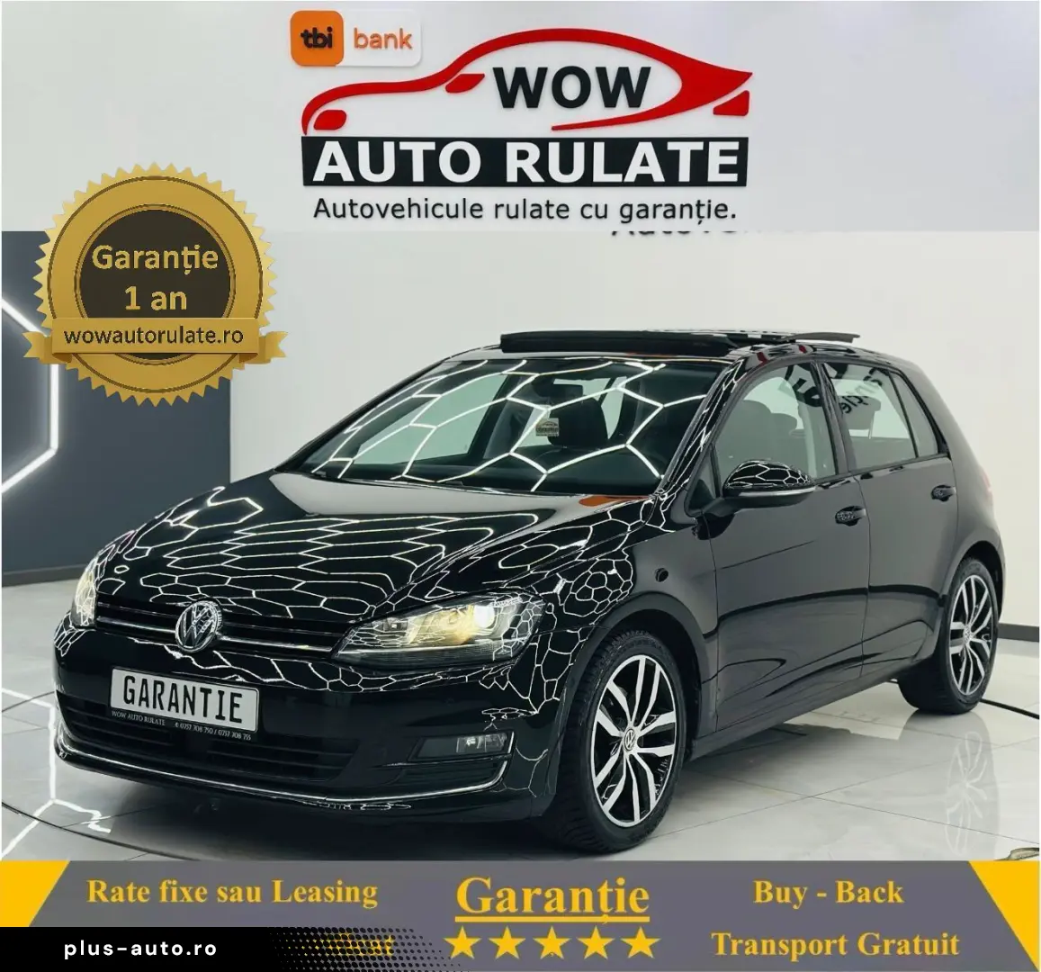 VOLKSWAGEN GOLF 2016 1.6D E6 Garantie 12 Luni Rate Avans 0 D
