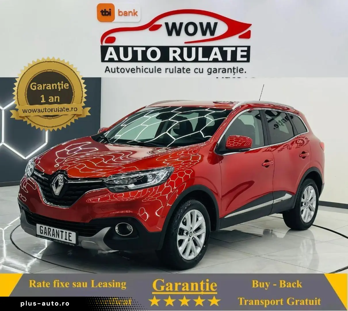 RENAULT KADJAR 2018 1.2i E6 Garantie 12 Luni Rate Avans 0 Do