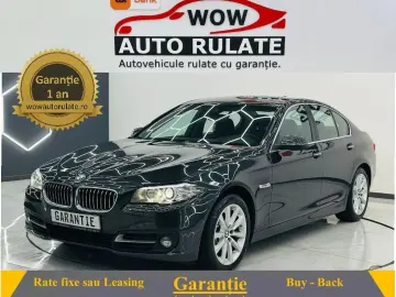 BMW Seria 5 2014 2.0D E6 Garantie 12 Luni Rate Avans 0 Doar