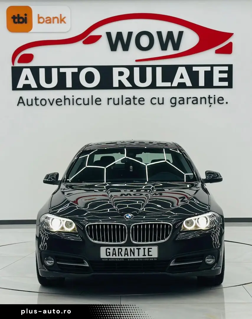 BMW Seria 5 2014 2.0D E6 Garantie 12 Luni Rate Avans 0 Doar