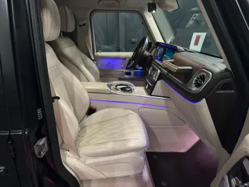 MERCEDES-BENZ G 500 Night-Paket MATT-Lack LEDER Beig…