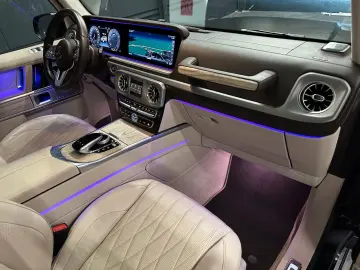 MERCEDES-BENZ G 500 Night-Paket MATT-Lack LEDER Beig…