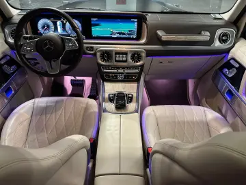 MERCEDES-BENZ G 500 Night-Paket MATT-Lack LEDER Beig…