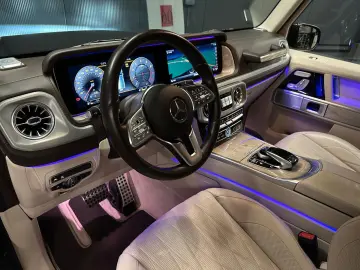 MERCEDES-BENZ G 500 Night-Paket MATT-Lack LEDER Beig…