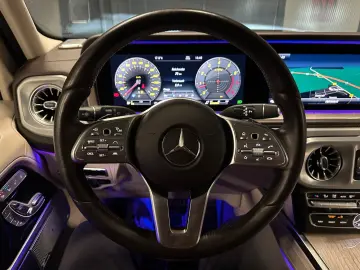 MERCEDES-BENZ G 500 Night-Paket MATT-Lack LEDER Beig…