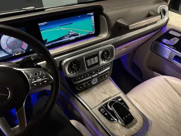 MERCEDES-BENZ G 500 Night-Paket MATT-Lack LEDER Beig…
