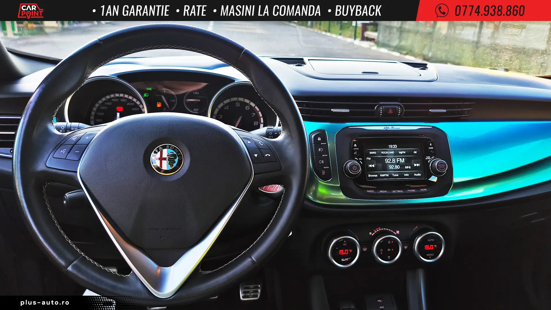 Alfa Romeo Giulietta QV •GARANTIE 1AN•RATE•BUYBACK