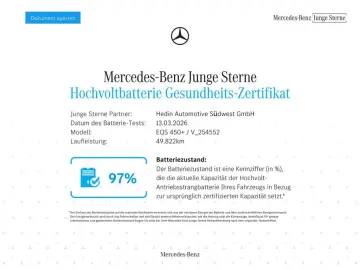 MERCEDES-BENZ EQS 450  AMG NIGHT DIG-LI PANO BURM DISTR 360