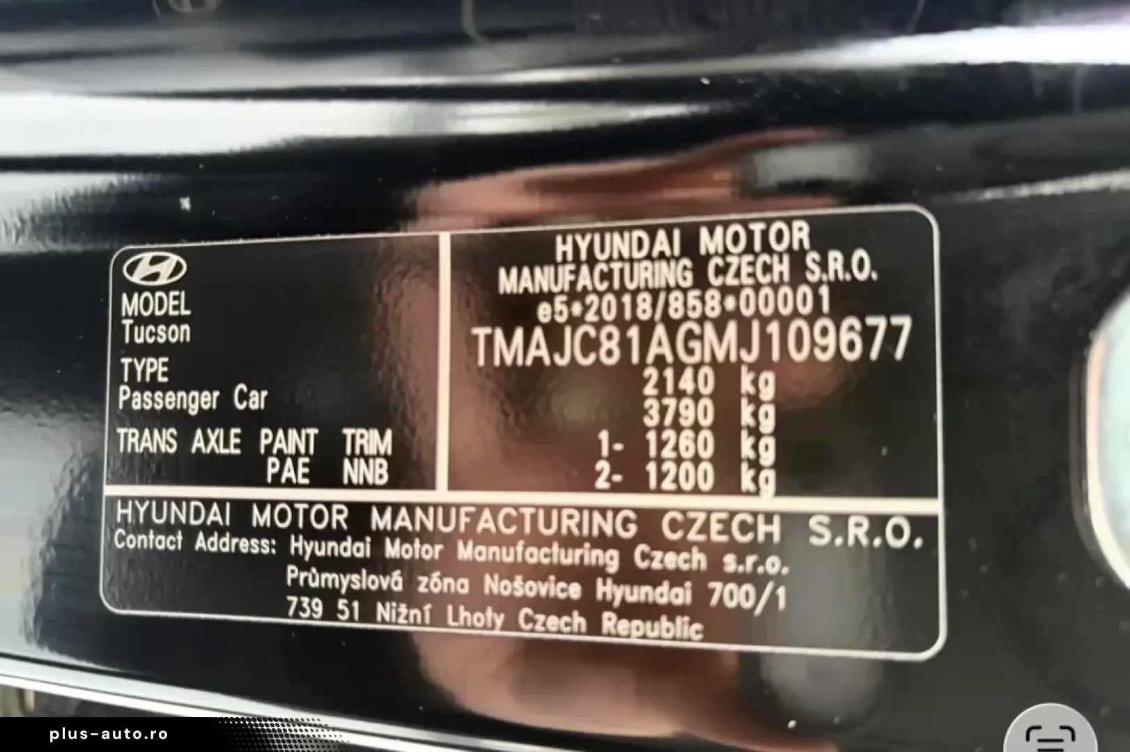 HYUNDAI TUCSON Business  2021