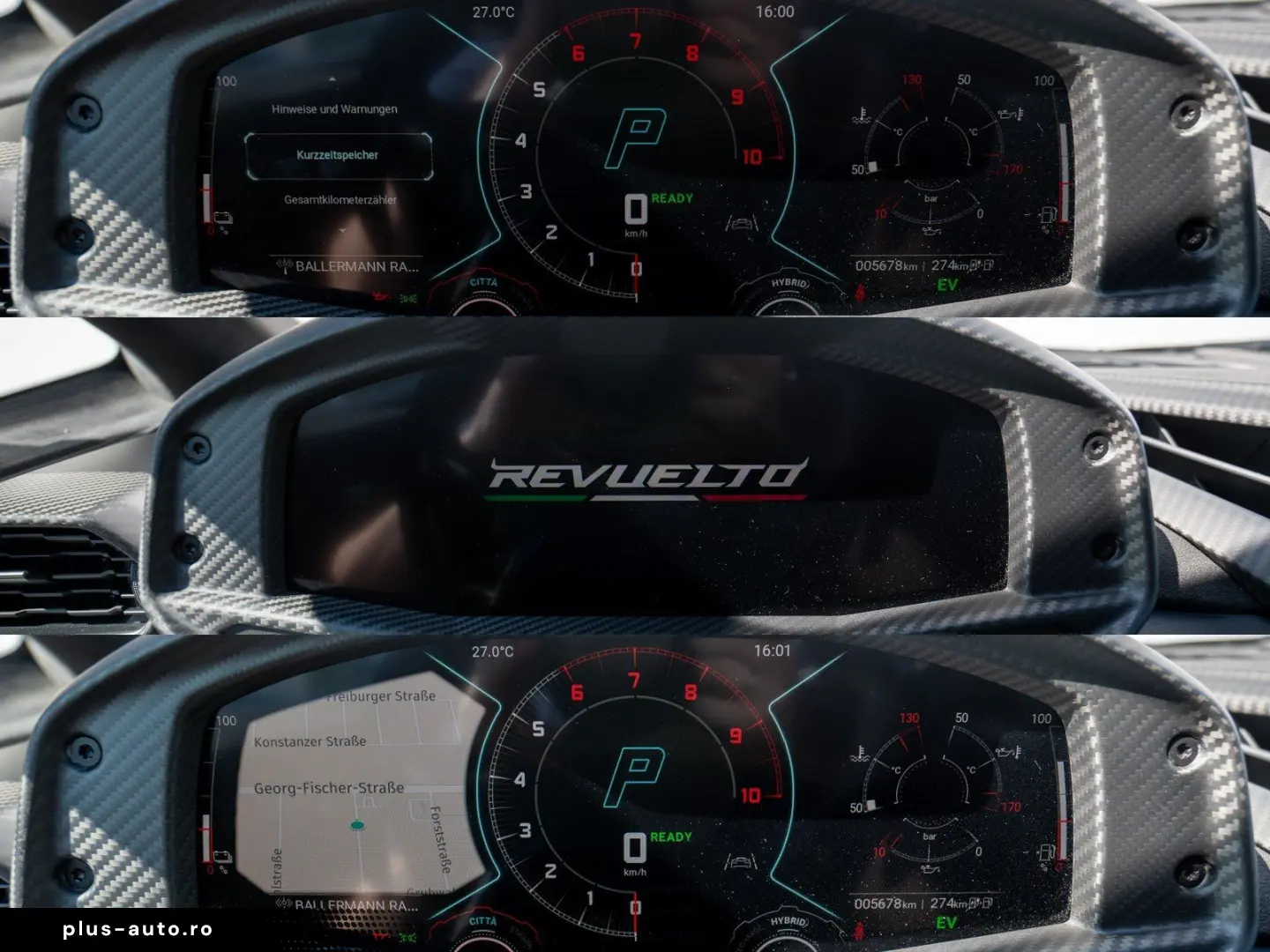 LAMBORGHINI Revuelto V12 SPORTSEAT CORSA-TEX PASSENGER-DISPL
