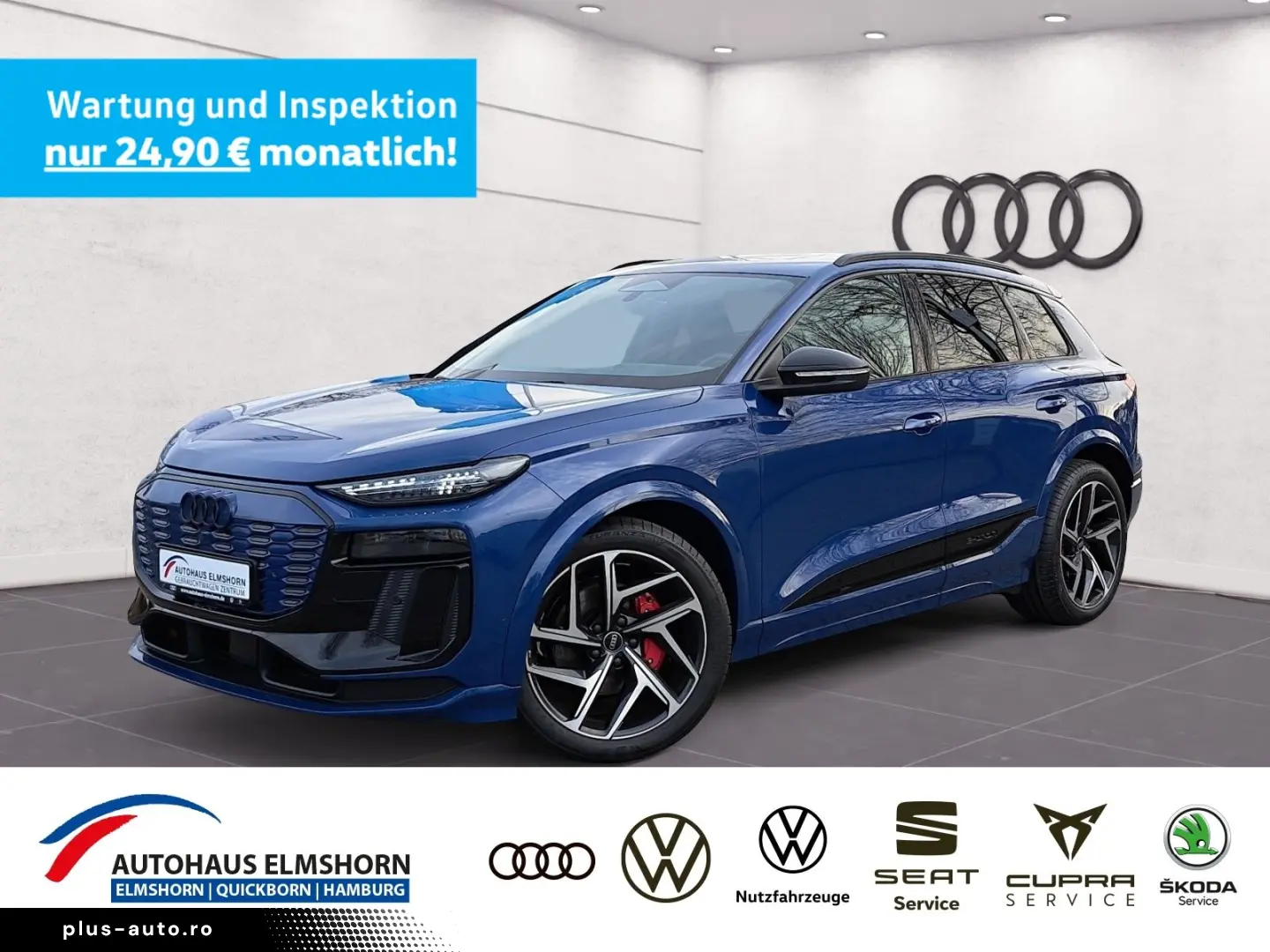 AUDI Q6 e-tron edition one blue quattro AHK PANO B&O