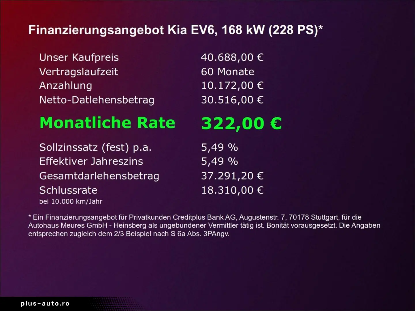 KIA EV6 Earth Elektro 84 kWh 2WD El. Heckklappe e-Si