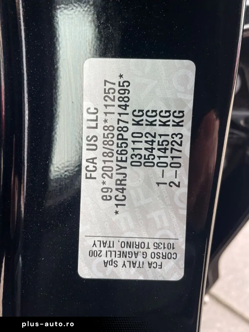 JEEP Grand Cherokee Summit Reserve Plug-In-Hybrid 4xe