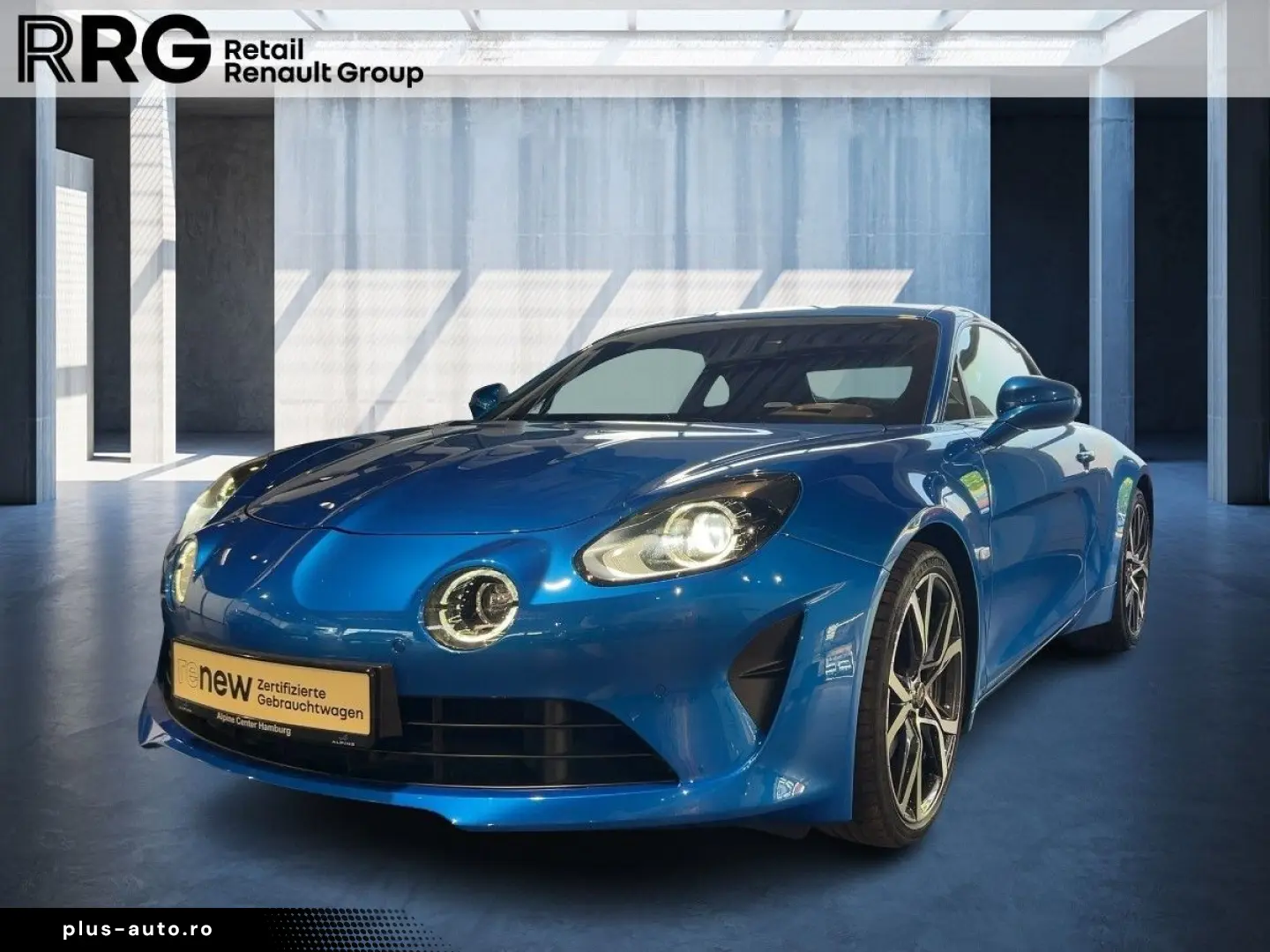 ALPINE A110 A110   Aktive Sport-Abgasanlage Rückfahrkam