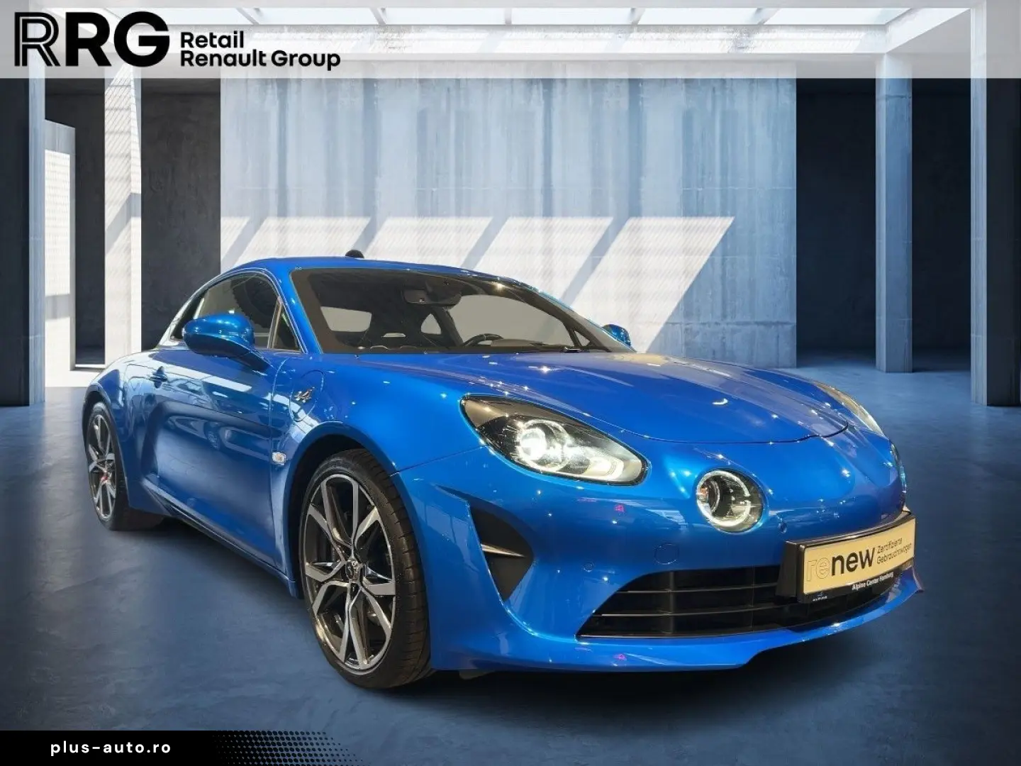 ALPINE A110 A110   Aktive Sport-Abgasanlage Rückfahrkam