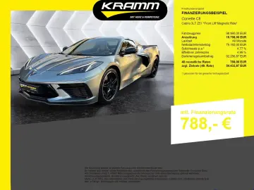 CORVETTE C8 Cabrio 3LT Z51  Front Lift Magnetic Ride