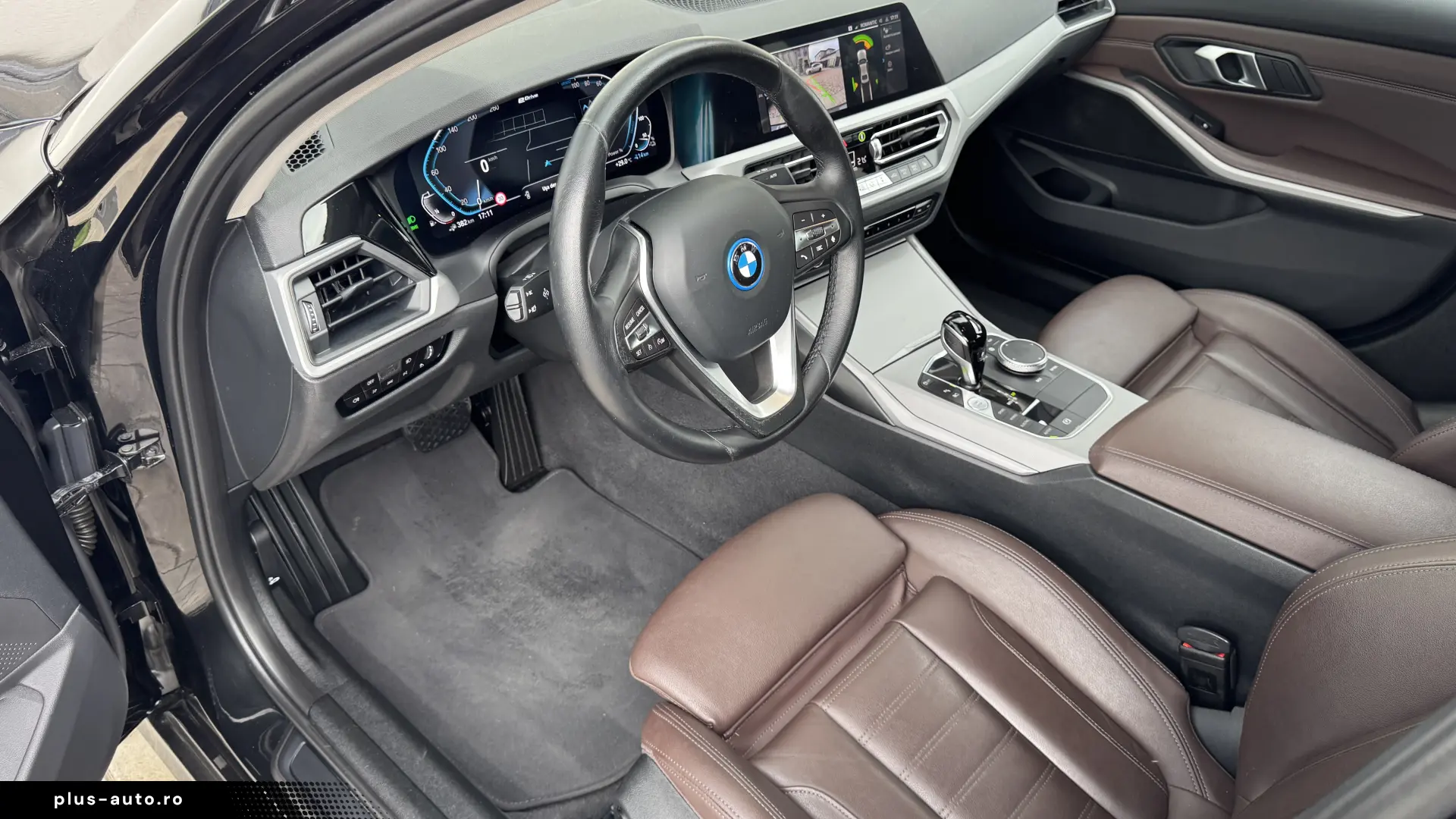 Bmw 320e   Hibryd  High Executive   Piele Maro  Roti M !