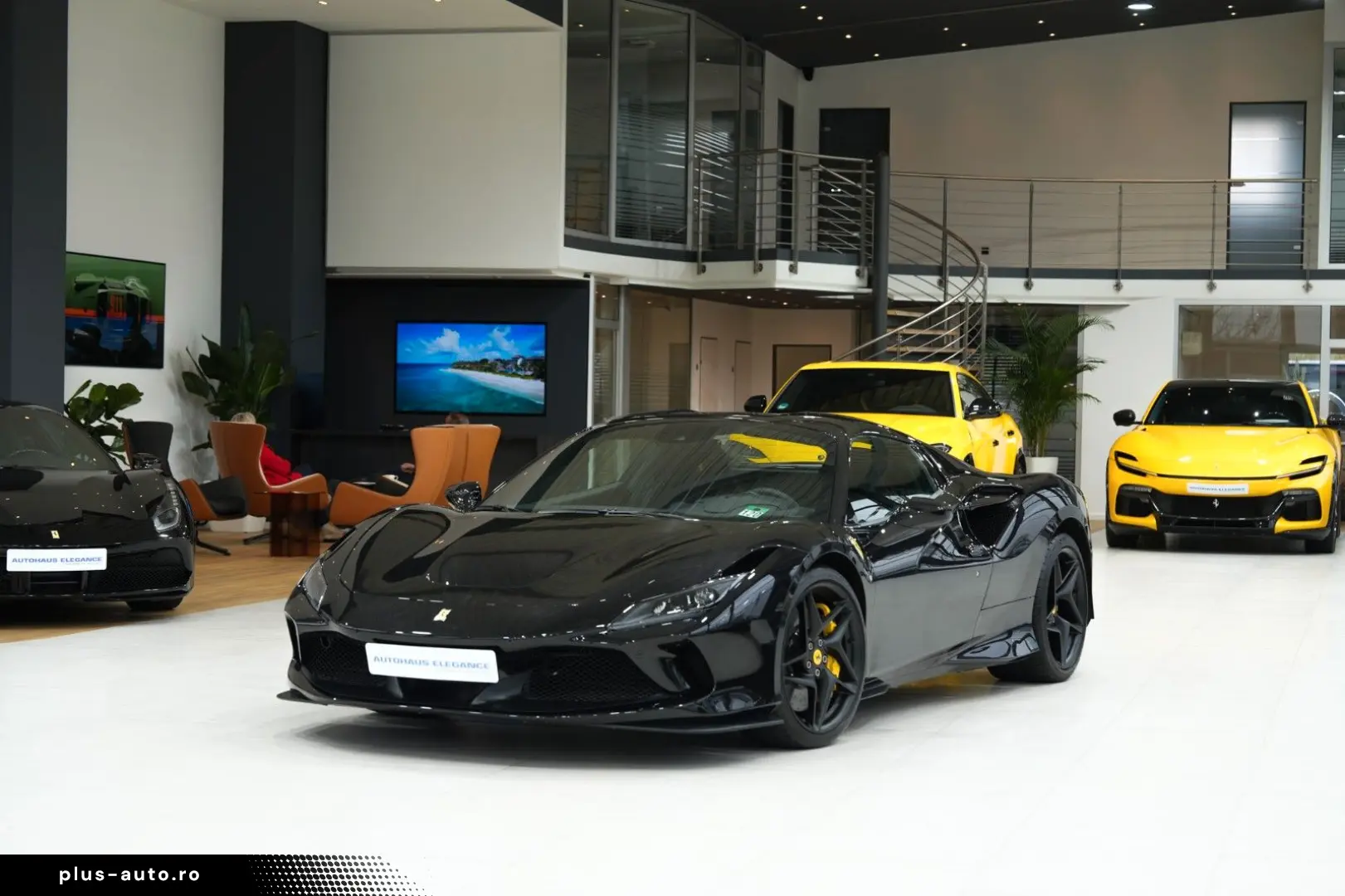FERRARI F8 Spider RACING-SEATS LIFT PASSENGER-DISPLAY