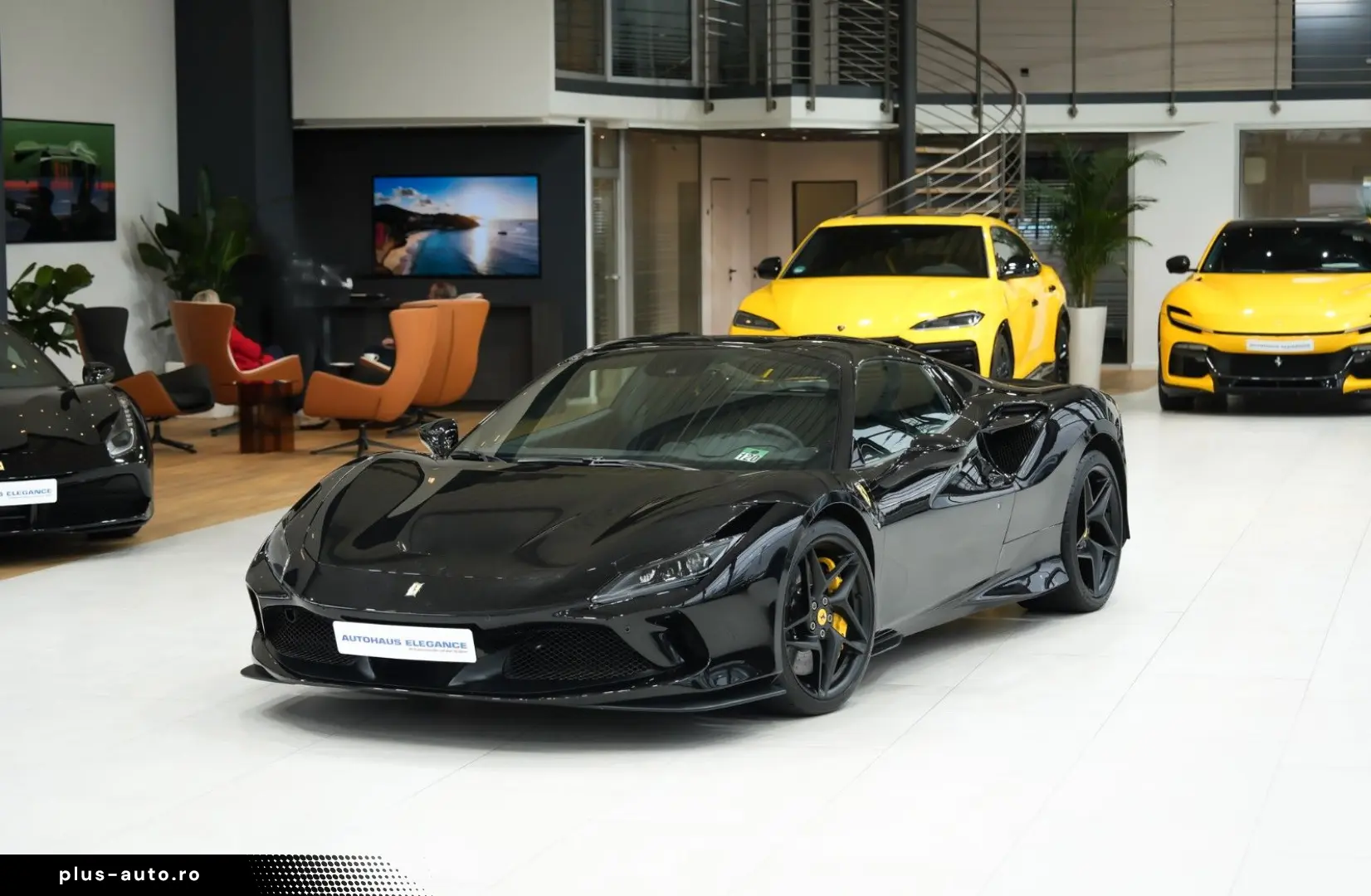 FERRARI F8 Spider RACING-SEATS LIFT PASSENGER-DISPLAY