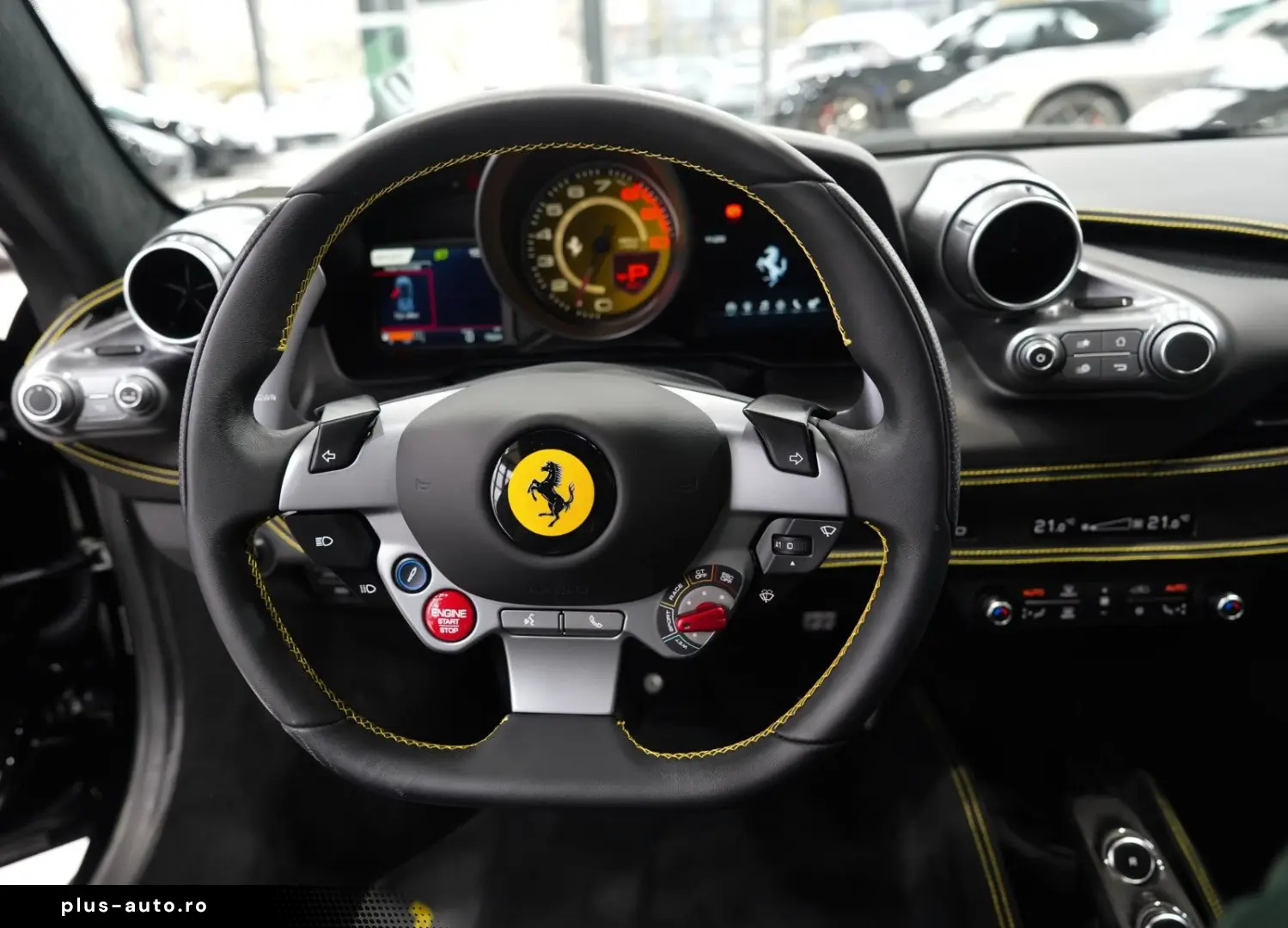 FERRARI F8 Spider RACING-SEATS LIFT PASSENGER-DISPLAY