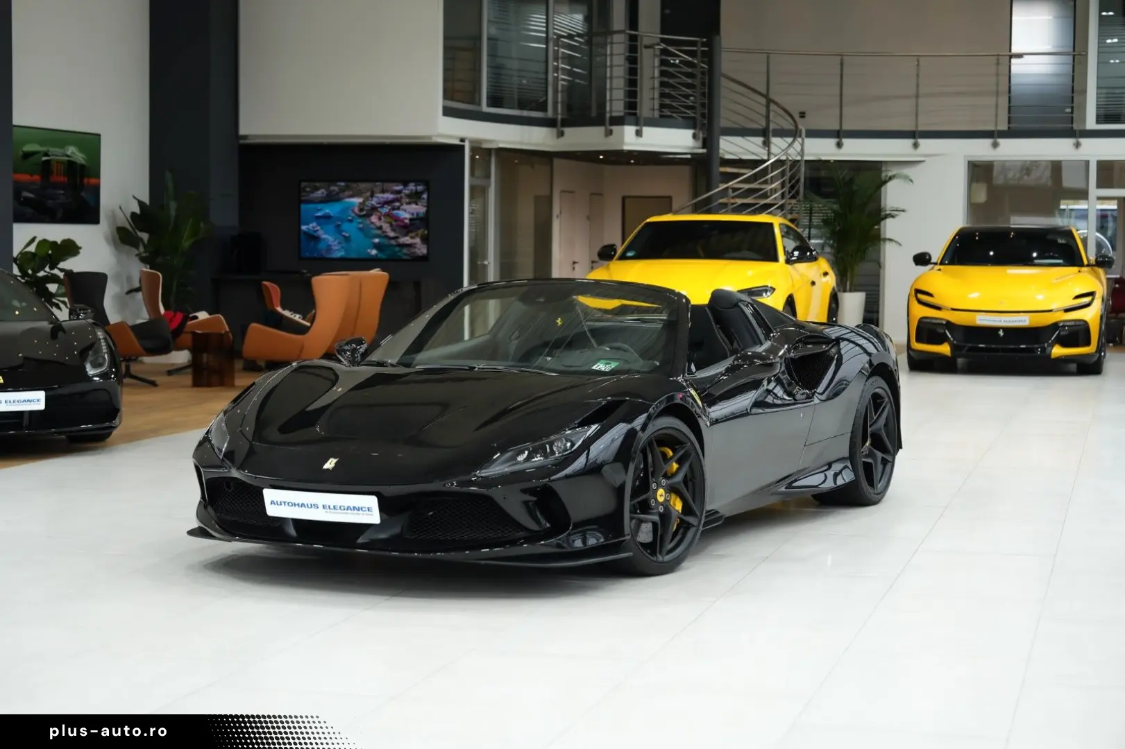 FERRARI F8 Spider RACING-SEATS LIFT PASSENGER-DISPLAY