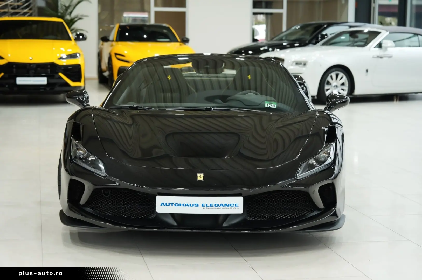 FERRARI F8 Spider RACING-SEATS LIFT PASSENGER-DISPLAY