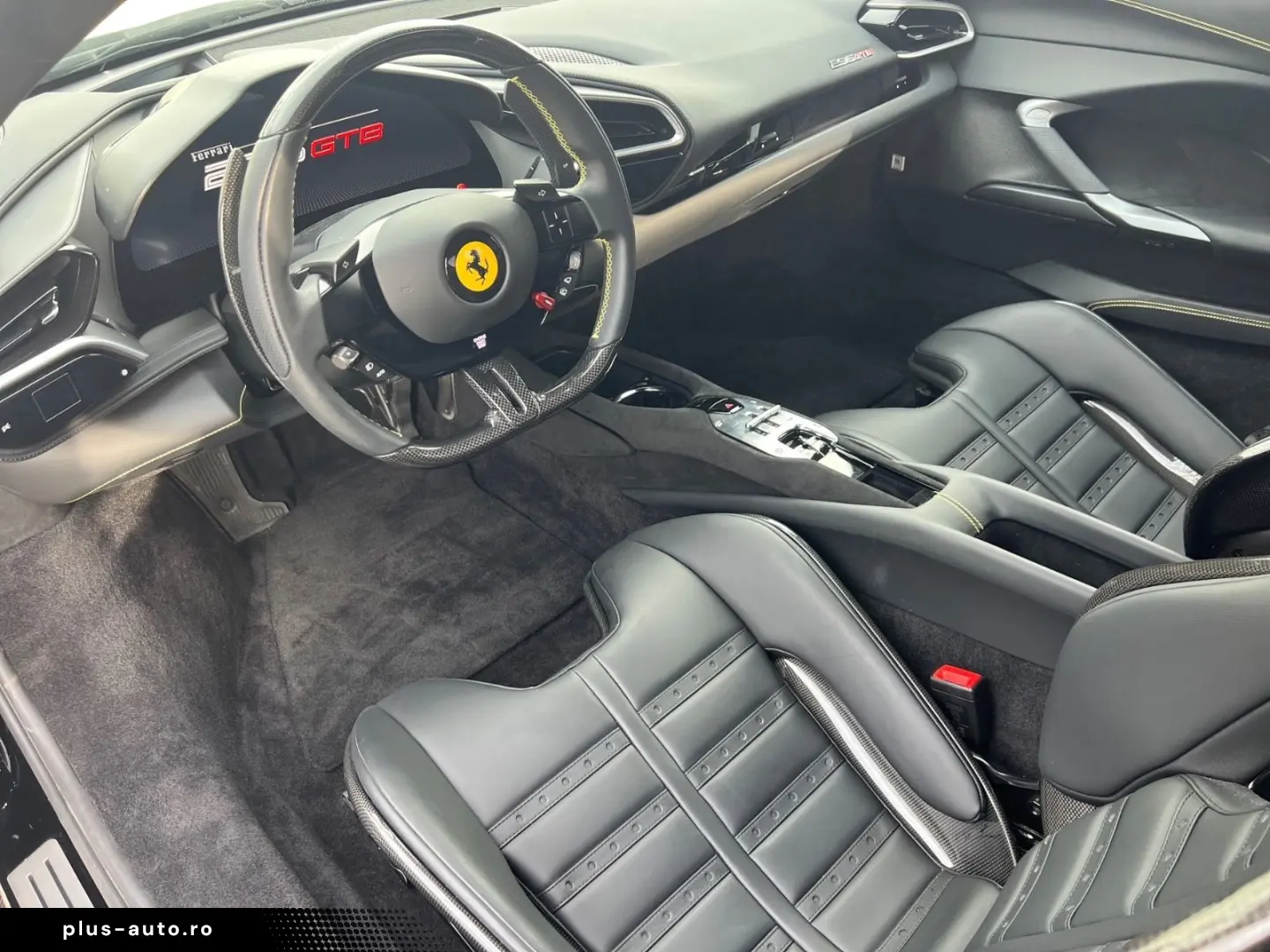 FERRARI 296 GTB by NOVITEC!! Lifting Camera Racing Seat
