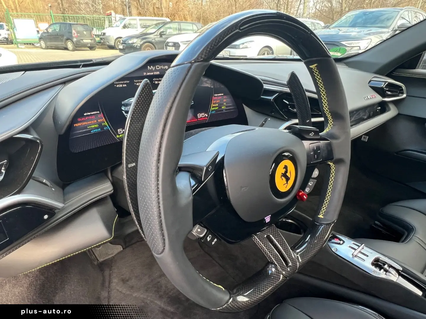 FERRARI 296 GTB by NOVITEC!! Lifting Camera Racing Seat