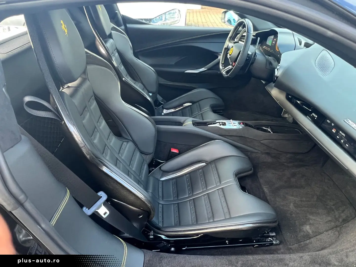 FERRARI 296 GTB by NOVITEC!! Lifting Camera Racing Seat