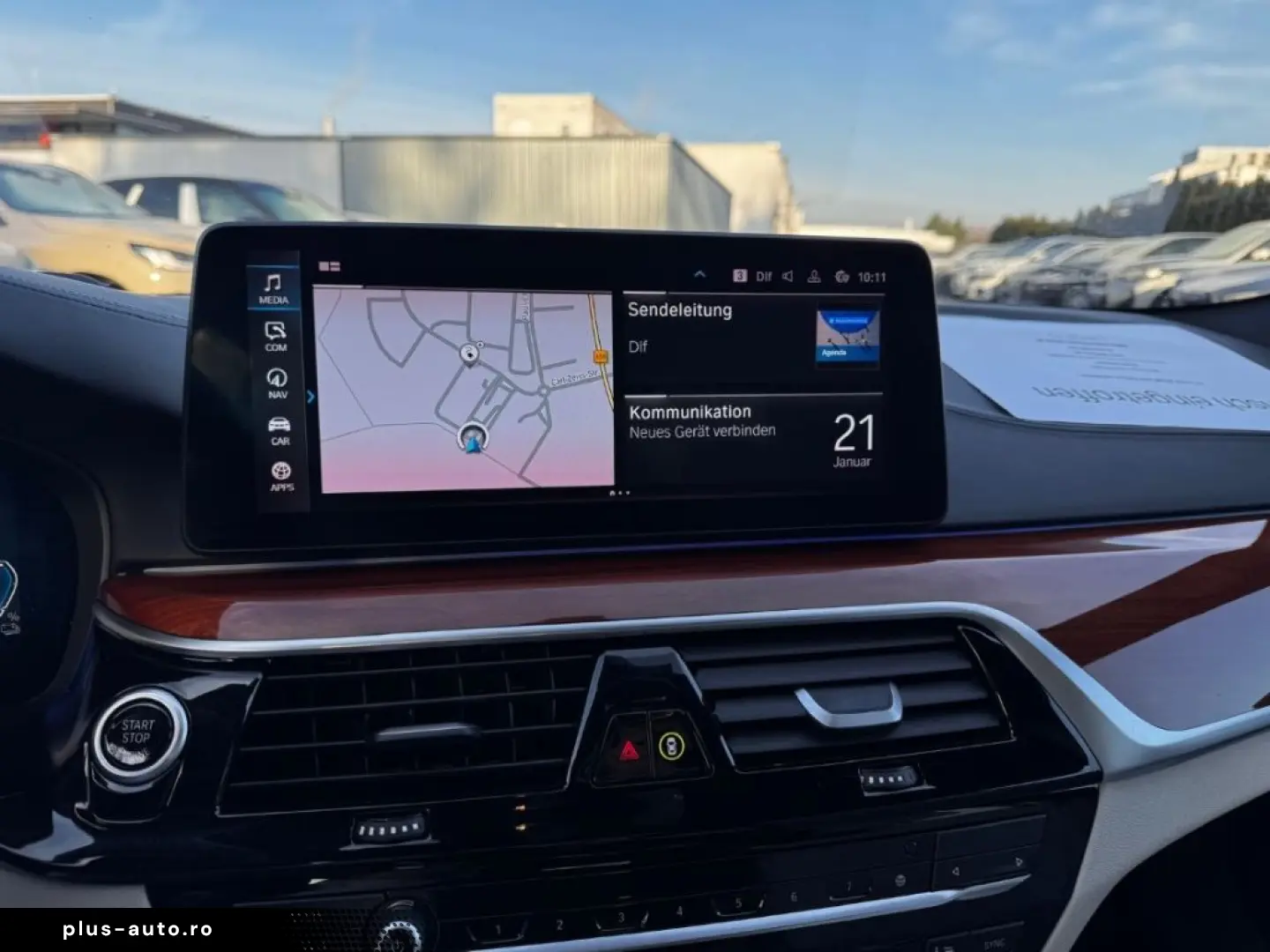 BMW 530e Limousine Individual HUD ventilatie
