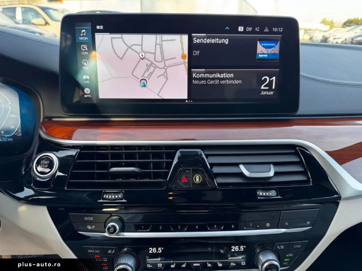 BMW 530e Limousine Individual HUD ventilatie