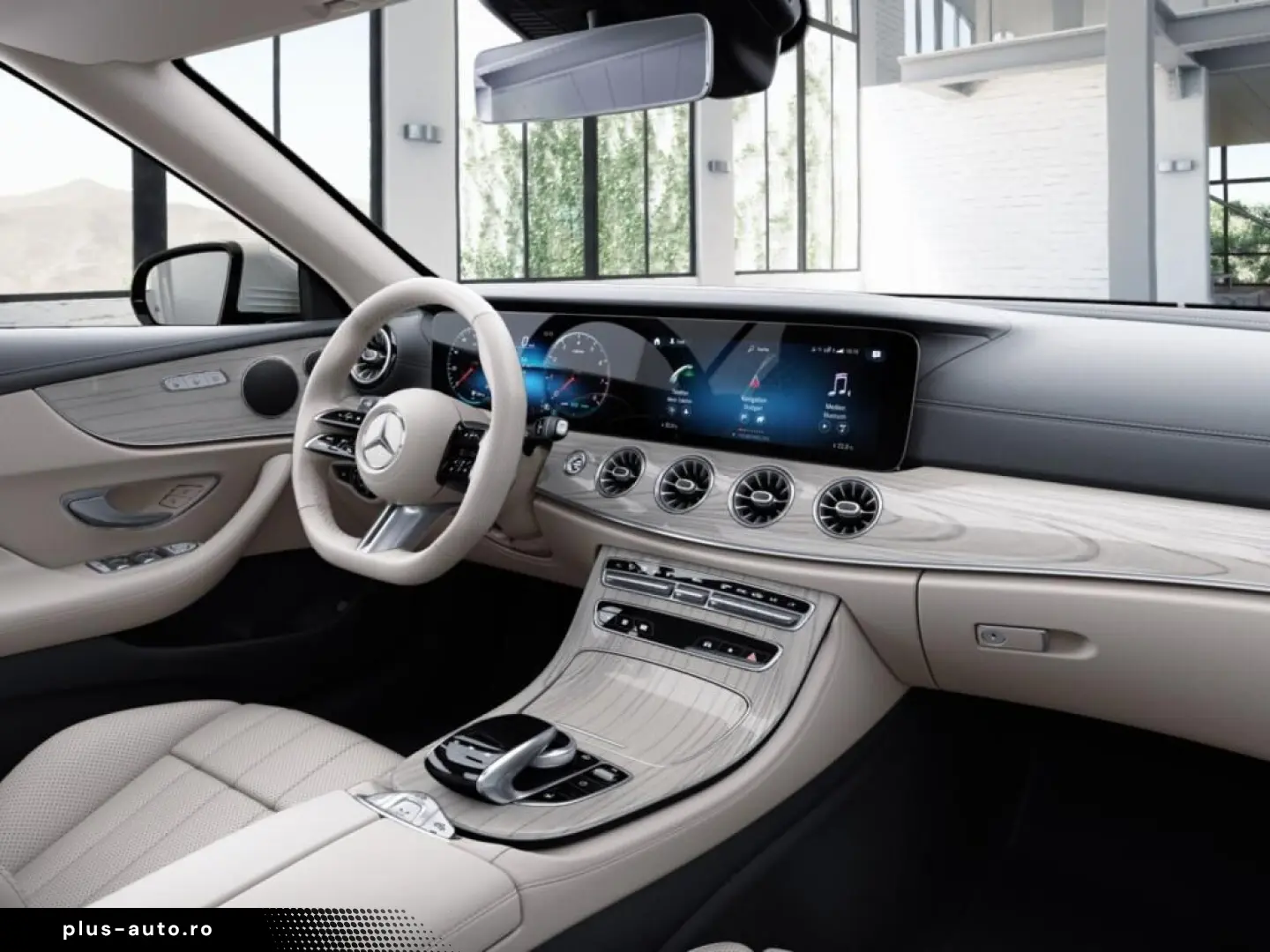 MERCEDES-BENZ E 200 4M AMG 360  HEADUP DISTRO LEDER BEIGE 19