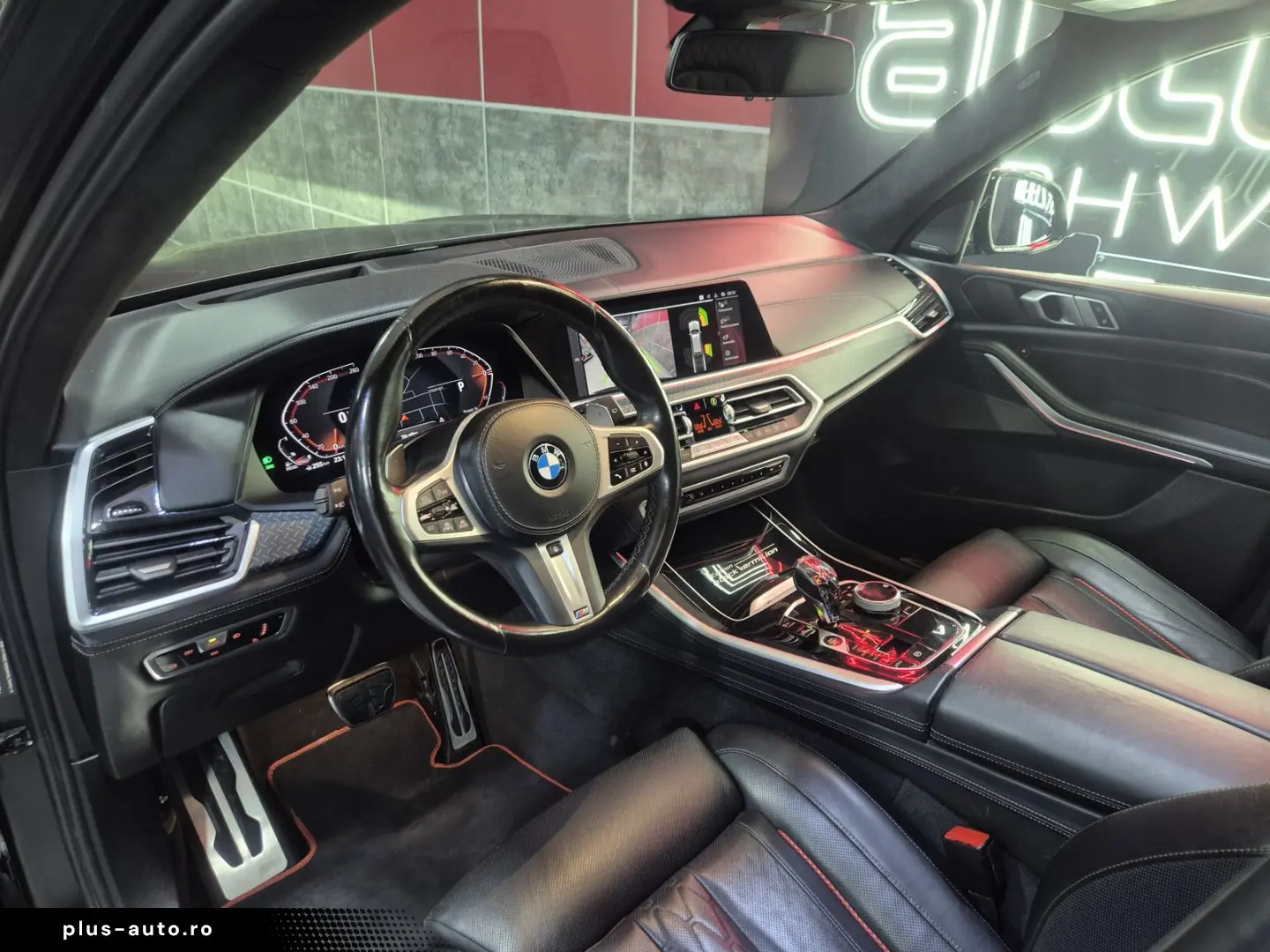 BMW X5 Black Vermilion   SWAROVSKI  LASER HUD H&K