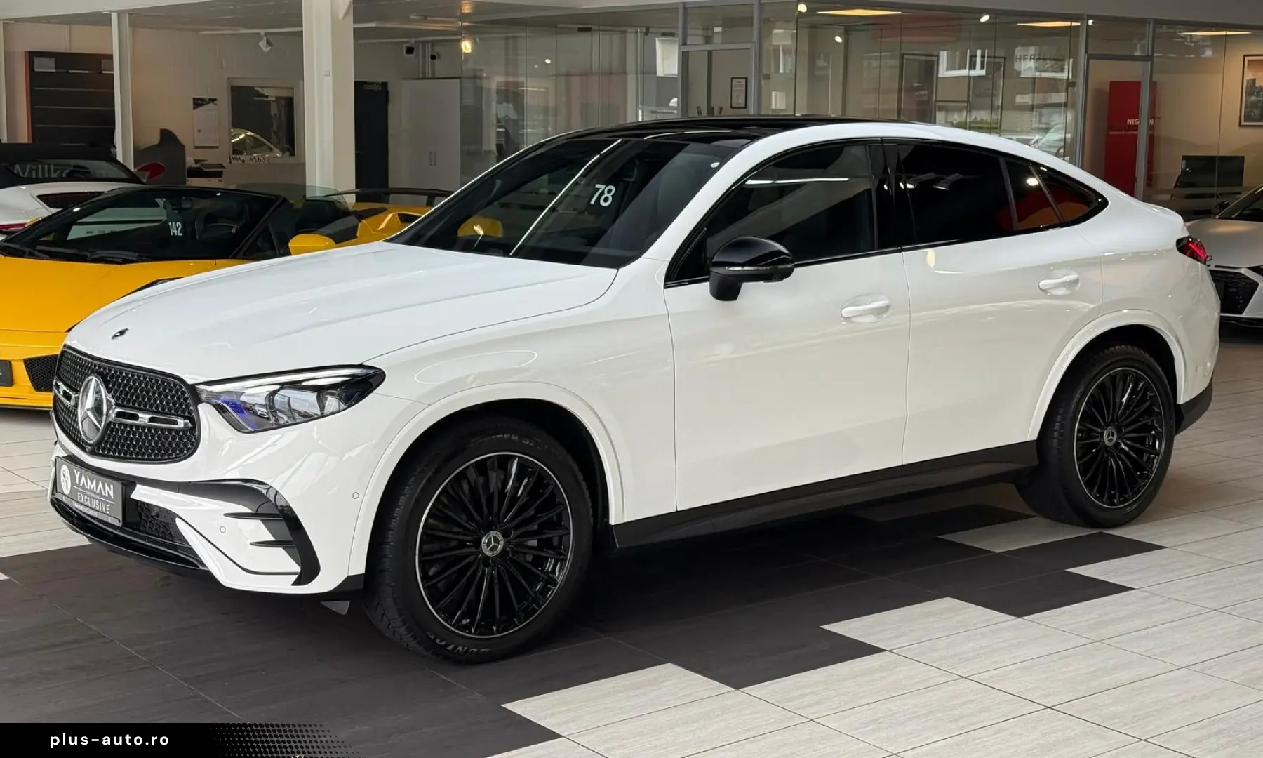 MERCEDES-BENZ GLC 220 d 4M Coupe AMG Pano 360 Burm Distr