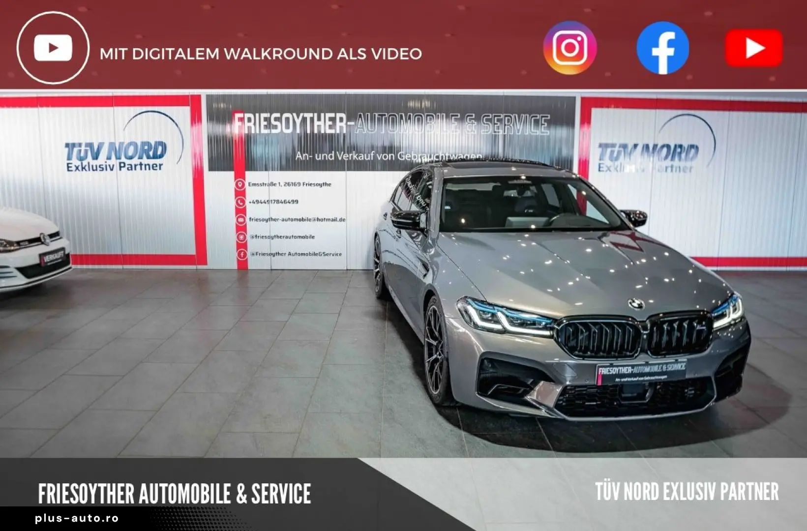 BMW M5 Competition Individuallack Schiebed. HuD Driv