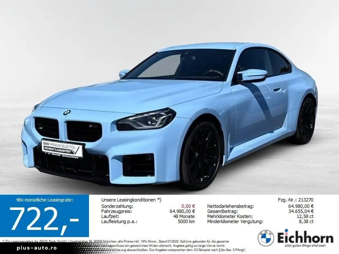 BMW M2 Coupé  LiveCockProf.HUD.H&K Hifi