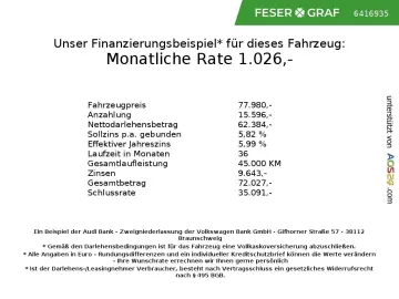 AUDI Q8 50 TDI qu 2x S line AHK LUFT B&O PANO 360