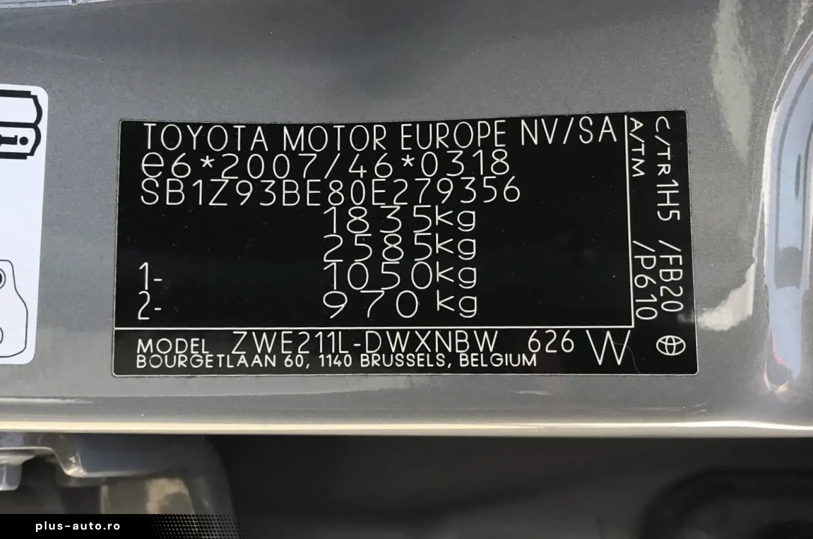 Toyota Corolla 1.8 Business Edition
