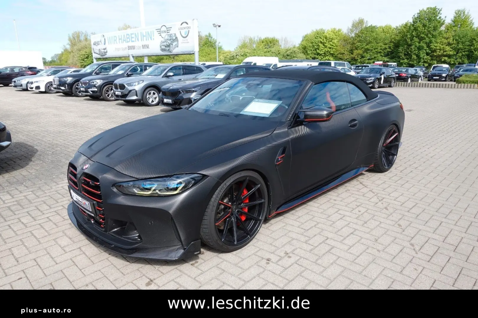 BMW M4 Cabrio xDrive Competition Foliert